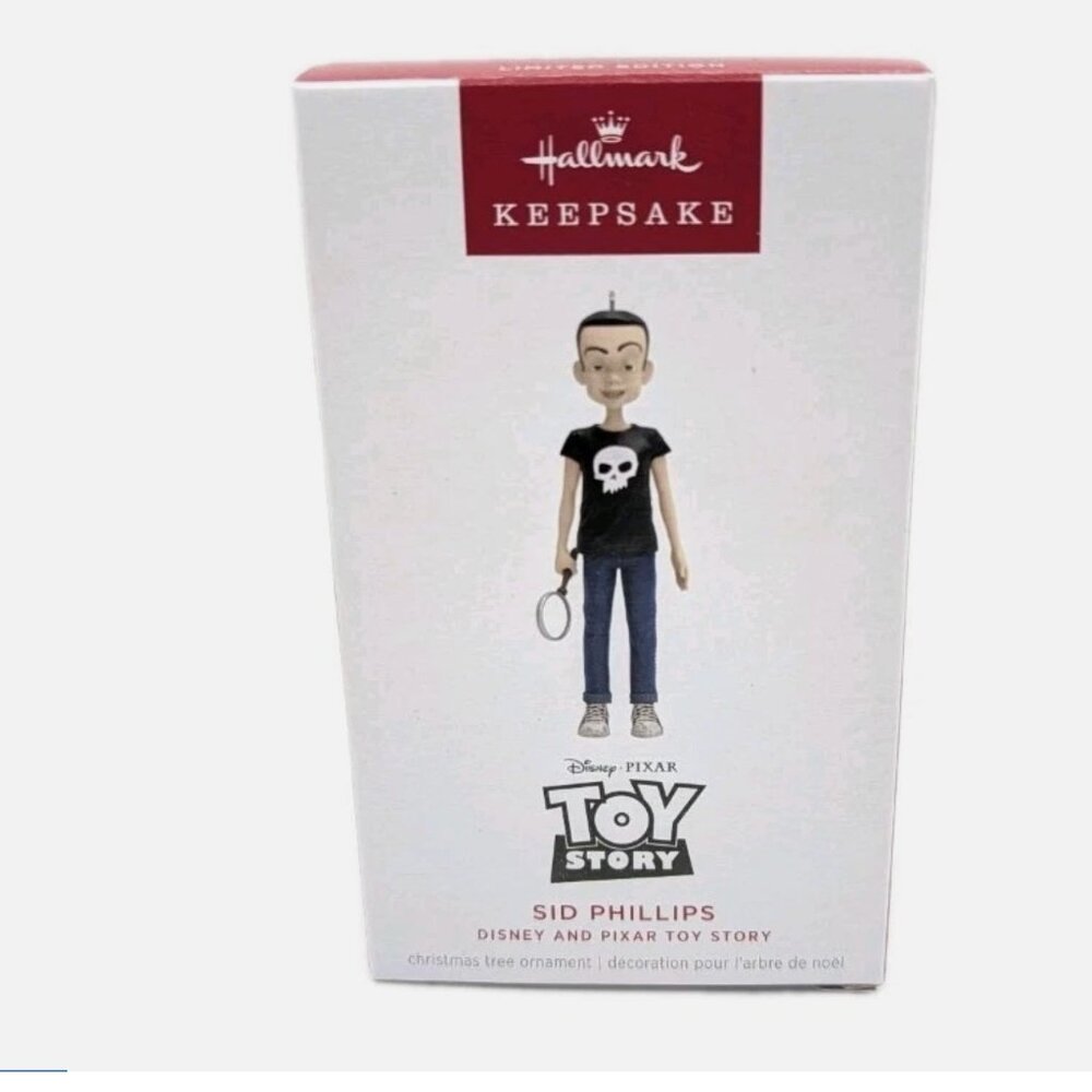 New 2025 Hallmark Ornament Disney Pixar Sid Phillips Toy Story Limited Edition - Picture 2 of 3